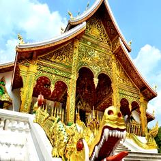 Temples at Royal Palace, Luang Prabang