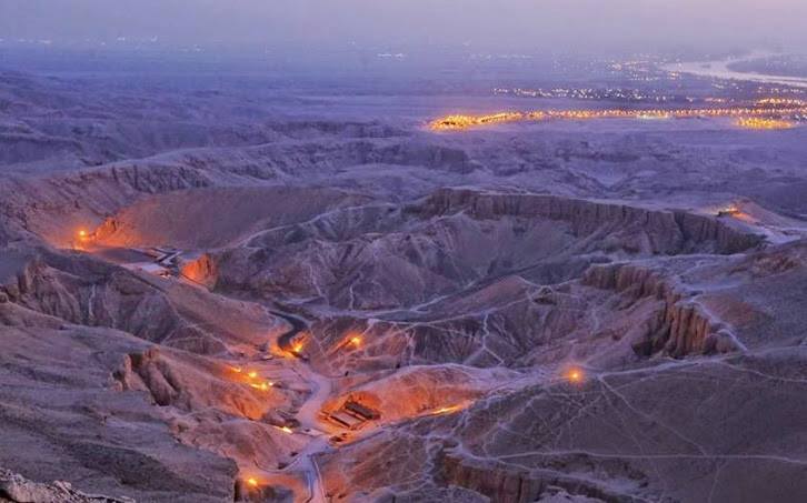 VALLEY OF THE KINGS at NIGHT