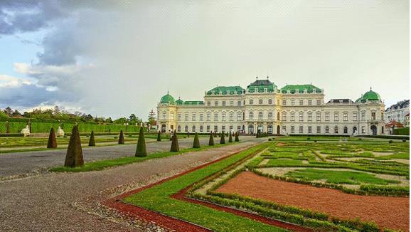 Vienna-Belvedere Palace